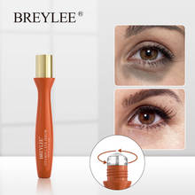 BREYLEE, сыворотка для глаз с витамином С, роликовый массаж для глаз, отбеливание, для удаления темных пятен меланин, антиоксидантное увлажнение, уход за кожей 2024 - купить недорого