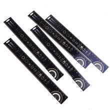 25cm Multifunctional PCB Ruler Measuring Tool Resistor Capacitor Chip IC SMD Diode Transistor Package Electronic Stock 2024 - buy cheap