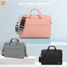 Laptop BagWaterproof Nylon Lawyer Office Briefcase Bag Men and women Laptop Shoulder Bag Handbag Notebook Sleeve Case Logo Print 2024 - buy cheap