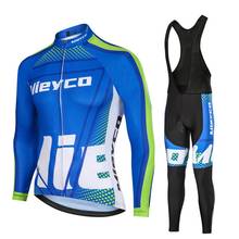 2020 Mieyco Cycling Jersey Bike Clothes Long Sleeve Shirt Bib Pants Set Men Cycling Clothing mtb Maillot Ropa Ciclismo Hombre 2024 - buy cheap