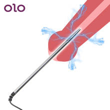 OLO Stainless Steel Penis Insertion Urethra Sound Dilator Penis Plug Chastity Sex Toys For Men Electric Shock Urethral Catheter 2024 - buy cheap