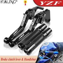 For YAMAHA YZFR1 YZF R1 YZF-R1 1998 Motorcycle Accessories Adjustable Foldable Brake Clutch Levers Handlebar Handle Grips Ends 2024 - buy cheap