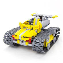 Building Block Remote Control Tank Assembled Building Block Toy Model For Compatible Lego Remote Control Tank 2024 - buy cheap