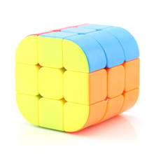 Fanxin-cubo mágico original de alta qualidade, 3x3x3 com cilindros, coluna, quebra-cabeça de velocidade, ideias de presente de natal para crianças, brinquedo para crianças 2024 - compre barato