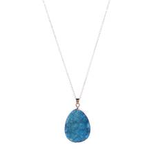 Fashion Natural Stone Drop Long Necklace Chakra Karst Cave Quartz Crystal Gold Color Chain Pendant Necklace Jewelry 2024 - buy cheap