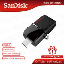 Original SanDisk Ultra Dual OTG USB Flash Drive 32gb pendrive 64gb 16gb SDDD2 130M/S USB 3.0 Pen Drives 128gb USB Stick 2024 - buy cheap
