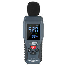 Mini medidor de nível de som digital, instrumento inteligente de medição de ruídos em decibéis lcd, 30-130dba 2024 - compre barato