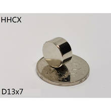 50 PCS/LOT Magnet 13*7 Disc N35 Strong NdFeB Magnet 13x7 Neodymium Rare Earth Permanent Magnets 13 X 7 2024 - buy cheap