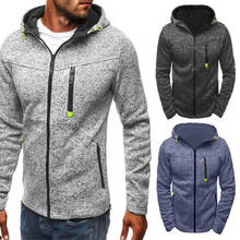 Men Spring and Autumn Winter Long-sleeved Cardigan Hooded Coat Hoodies Casual Sports Design Plush Coat Men Hoodie A66 2024 - buy cheap