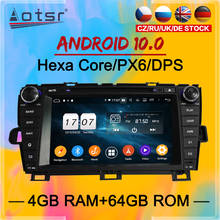 Reproductor Multimedia para coche Toyota Prius 2009 2010 -2015, 2 Din, pantalla IPS, Android, DSP, Radio de navegación izquierda, estéreo, Unidad Principal 2024 - compra barato