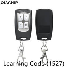 QIACHIP-botón transmisor de relé RF inalámbrico Universal, interruptor de Control remoto para puerta de casa inteligente, abridor de puerta de garaje, 433mhz, 4 canales 2024 - compra barato