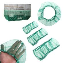 Nylon Mesh Bird Cage Cover Breathable Anti Dust Airy Shell Skirt Net Seed Catcher Guard Decoration Pet Supplies 2024 - buy cheap