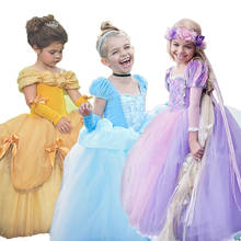 Girls Princess Dresses Kids Cosplay Costume Children Beauty Christmas Halloween Gown Vestido 2024 - buy cheap