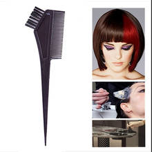 Herramientas de peluquería, cepillo de Color para tinte de cabello, cepillos de doble cabeza, tazón de mezcla de cabello para salón de peluquería 2024 - compra barato