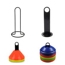 Soccer Football Accessories Plastic Handy Soccer Drill Agility Training Marker Disc Cone Holder Carrier Caddy Sport Wholesale 2024 - buy cheap