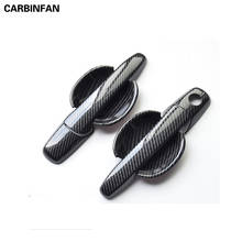 Car Door handle Bowl cover carbon fiber style door Handle Covers For Mazda 6 Atenza 2004- 2015 2024 - buy cheap