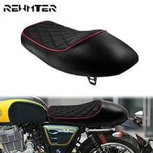 Universal Motorcycle Black Hump Custom Vintage Cafe Racer Seat Retro Saddle For Yamaha For Honda CB CL CB200 CB350 CB400 CB550 2024 - buy cheap