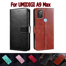 Case For Umidigi A9 Max Cover Flip Phone Protective Shell Funda For Umi A9 Max Case Stand Wallet Leather Book Hoesje Etui Coque 2024 - buy cheap