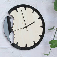 Woodpecker Home Clock Creative Mute Wall Clock Modern Design Kitchen Restaurant Quartz Clock Round Clock 2024 - buy cheap