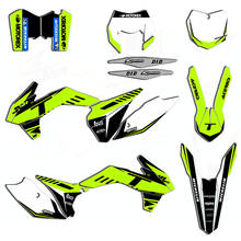 Kit completo de pegatinas gráficas para motocicleta, calcomanía para EXC 125 150 200 250 300 350 400 450 525, para KTM XCW XCFW XCF-W 2014 2015 2016 2024 - compra barato