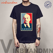 2020 Summer Hot-sale Male T-shirt CCCP Soviet Leader Lenin Graphic T Shirts Cotton Leisure Vintage TShirts Men Tee Shirts Tops 2024 - buy cheap