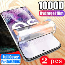 2Pcs 9D full cover for samsung galaxy s20 ultra s10e s10 lite s9 s8 plus s7 edge hydrogel film phone screen protector Not Glass 2024 - buy cheap