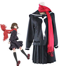 Fantasia cosplay de anime kagerou, projeto tateama ayano sailor, uniforme escolar, saias de tecido para estudantes 2024 - compre barato