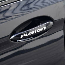 Автомобильный Стайлинг, автомобильные дверные ручки, зеркало заднего вида, автомобильные наклейки, украшения для Ford Fusion Fiesta Mk5 Mk6, виниловые наклейки, наклейки 2024 - купить недорого