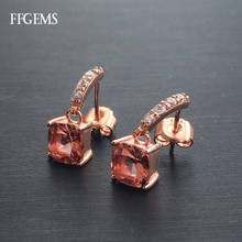 FFGemsReal-pendientes de plata de ley 925 con piedras preciosas, joyería fina que cambia de Color, para mujeres, regalo de fiesta de boda, venta al por mayor 2024 - compra barato