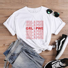 Onseme grl-camiseta feminina com estampa de letra, camiseta feminina, hipster, estética, cristã, camiseta 2024 - compre barato
