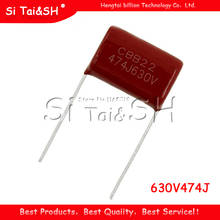 10PCS 630V474J 0.47UF 470NF Pitch 20MM 630V 474 CBB Polypropylene film capacitor 2024 - buy cheap