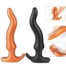 Super Long Soft Liquid Silicone Anal Dildo Huge Anus Dilator Prostate Massage Adult Big Anal Toys For Women Men Gay Butt Plug. 2024 - buy cheap