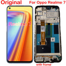 Original Best For Oppo Realme 7 RMX2155 RMX2151 RMX2163 LCD Display Touch Screen Digitizer Assembly Glass Sensor Phone Pantalla 2024 - buy cheap