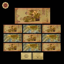 Sirikit-billetes de oro de 2004 Años para colección, billetes de la Reina Sirikit con lámina de oro de 72ª aniversario, 100 Baht 2024 - compra barato