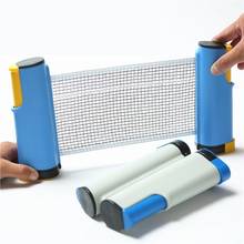 Novo retrátil tênis de mesa rede grade de plástico malha forte portátil net kit rack substituir kit para ping pong jogar 2024 - compre barato