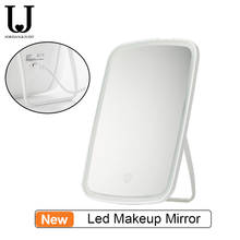 Jordan&Judy Led makeup mirror desktop Intelligent led light portable folding light mirror dormitory desktop 2024 - buy cheap