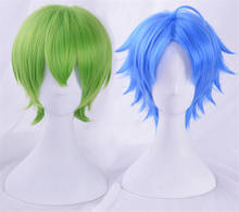 Tokyo Anime BERYL AND SAPPHIRE Cosplay Wig Robot Beryl Green Wig Sapphire Blue Wig Halloween Cosplay Short Hair Costumes 2024 - buy cheap