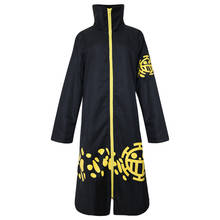 Anime ONE PIECE Trafalgar Law Cosplay Costume Cloak Coat Halloween Carnival Suit 2024 - buy cheap