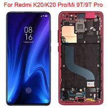 New K20 LCD For Xiaomi Mi 9T Pro LCD With Frame For Redmi K20 Pro Display Frame Touch Screen 6.39" LCD Redmi K20 Touch Screen 2024 - buy cheap