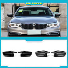 2p Bright Black Side Wing Rearview Mirror cover caps for BMW 3 Series G20 G21 G28 320d 330e 330i 340i 2019-2022 M4 style LHD RHD 2024 - buy cheap