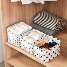 Home Cosmetics Clothing Storage Basket Simple Fabric Storage Basket Desktop Debris Small Box Cotton Linen Sorting Box 2024 - buy cheap