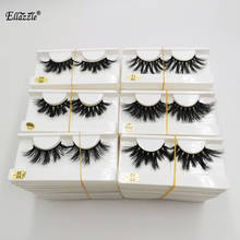 10/20/30/50//100Pairs Wholesale Eyelashes Mink 25mm False Eyelashes 3D Mink Lashes Bulk Extension Vendor Makeup Mink Eyelashes 2024 - buy cheap