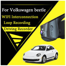 Car Road Record WiFi DVR Dash Camera Driving Video Recorder For Volkswagen VW New beetle 2024 - buy cheap