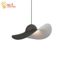 Подвесные светильники в виде шляпы, для ресторана, креативное внутреннее освещение, домашний декор для спальни, гостиной, столовая коридор 2024 - купить недорого