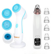 3 In 1 Electric Facial Cleansing Brush Rechargeable Skin Peeling Acne  Blackhead Removal Pore Cleanser Face Massager Device 2024 - buy cheap
