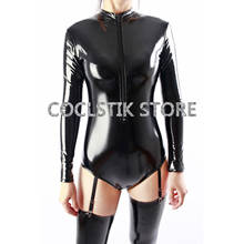 Women Sexy Bathing Suits Latex Coating Dead Water Swimming Tights Bodysuit High Quality Shiny Metallic Datex Cosplay Costumes 2024 - buy cheap