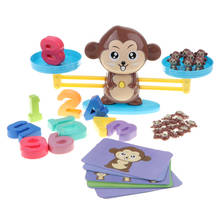 Kids Childrens Monkey Balance Counting Game - Wooden Maths Learning Toy 2024 - buy cheap