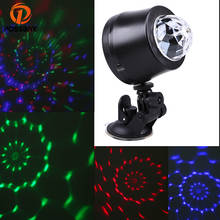 POSSBAY Car Music Rhythm Sound Activated LED Interior Light DJ Lamp Crystal Magic Ball Club KTV Wedding Party Disco DJ Lighting 2024 - buy cheap