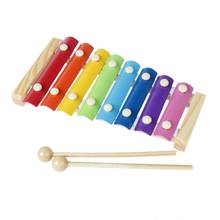 Музыкальный инструмент, игрушка деревянный каркас Стиль ксилофон для детей смешные музыкальные игрушки детские развивающие игрушки музыкальное образование подарки 2024 - купить недорого