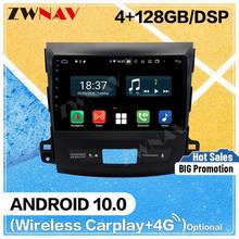 128G Carplay Android DVD Player for Mitsubishi Outlander 2006 2007 2008 2009 2010 2011 2012 BT GPS Navi Radio Stereo Head unit 2024 - buy cheap